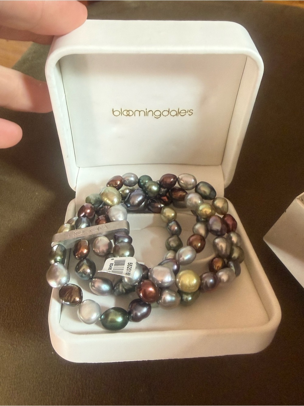 HONORA .925 Sterling Silver Multi-Color Baroque Freshwater Pearl Bracelet